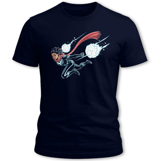 Heroic Streak Flying Illustration T-Shirt product