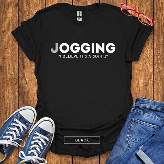 Jogging Soft J Quote Tee