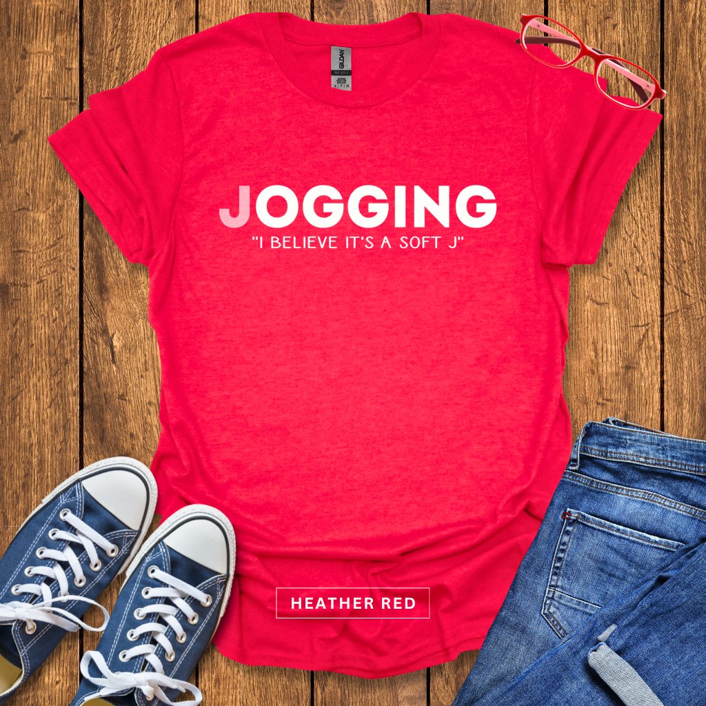 Jogging Soft J Quote Tee