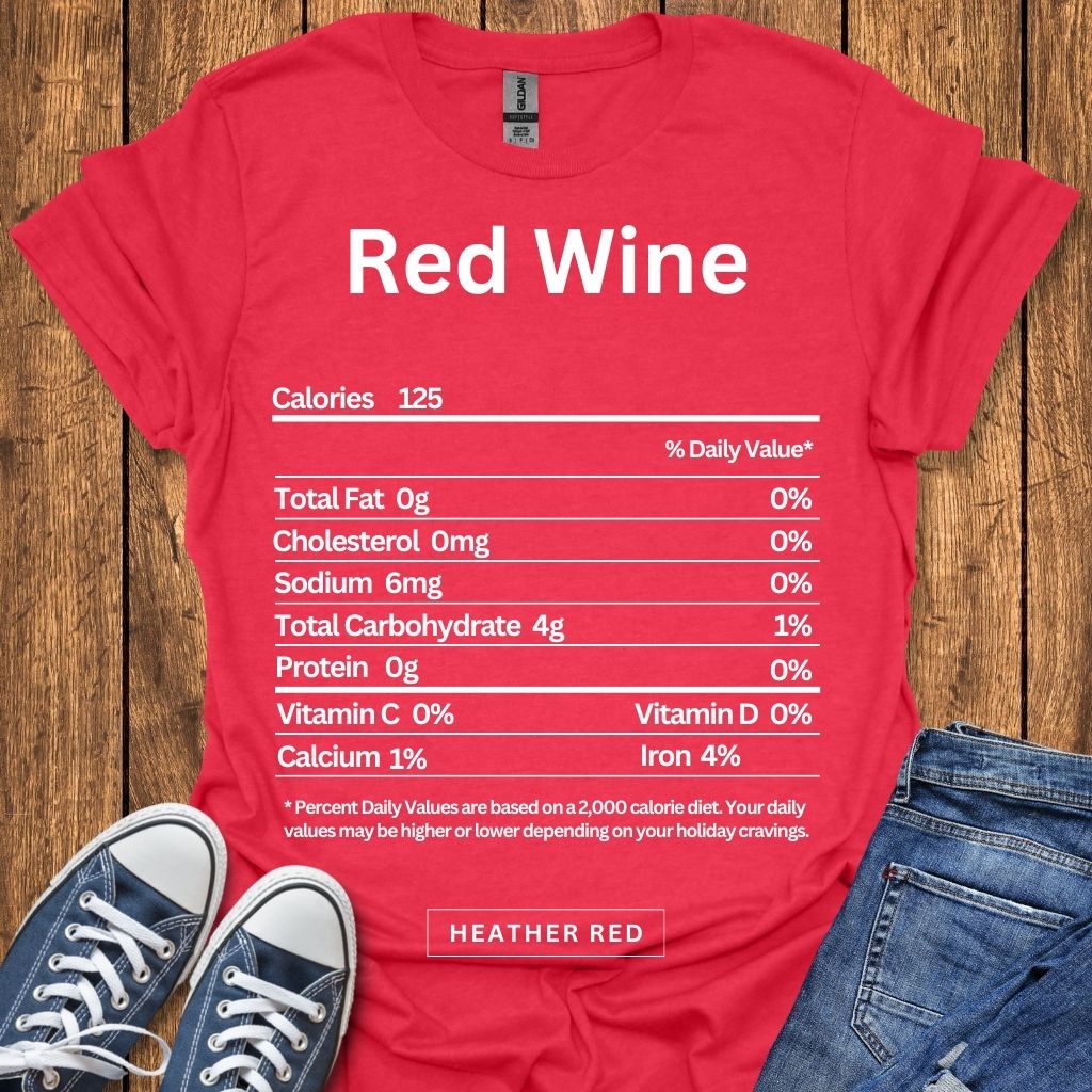 Personalized Nutrition Facts Tee