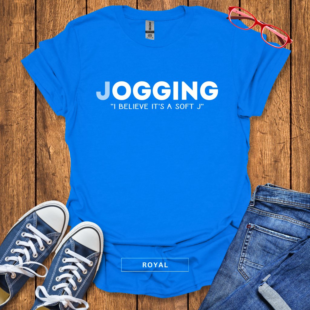 Jogging Soft J Quote Tee