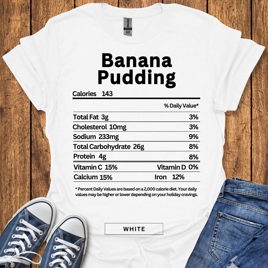 Personalized Nutrition Facts Tee