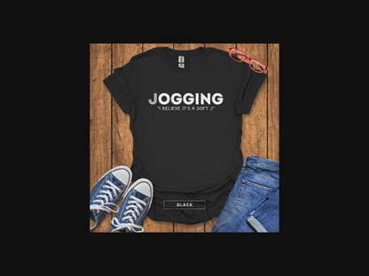 Jogging Soft J Quote Tee